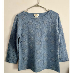 Talbots merino wool mohair blend sweater M